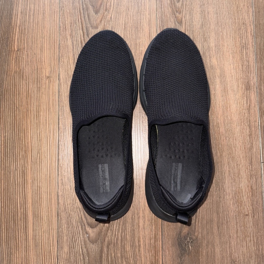 Skechers Shoes Women's Size 8.5 Black Go Walk Hands Free Slip On Walking Comfort - Picture 2 of 12